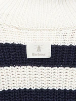 Silverdale Striped Wool-Cotton Sweater