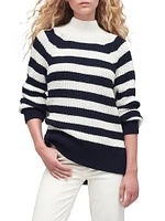 Silverdale Striped Wool-Cotton Sweater