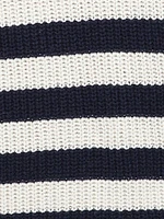 Silverdale Striped Wool-Cotton Sweater