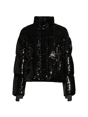 Laurence Sequined Down Puffer Jacket