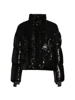 Laurence Sequined Down Puffer Jacket