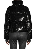 Laurence Sequined Down Puffer Jacket