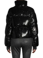 Laurence Sequined Down Puffer Jacket