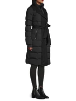 Dalya Belted Down & Wool Coat