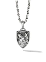 St. Michael Amulet in Sterling Silver