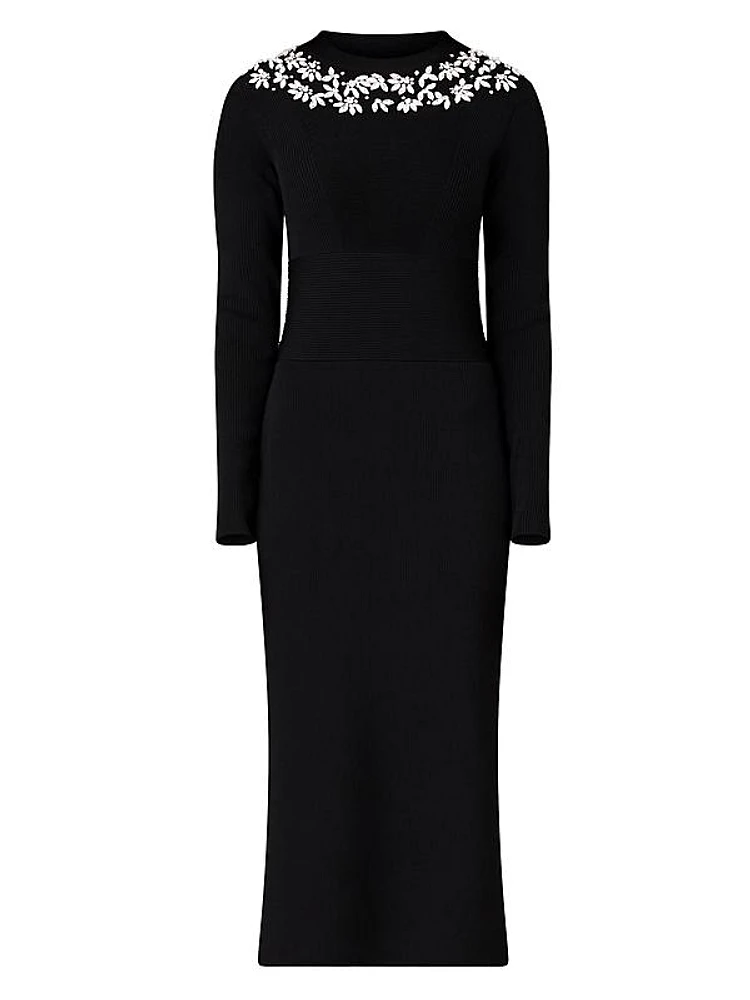 Bridget Ribbed Midi Dress