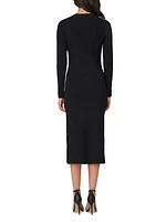 Bridget Ribbed Midi Dress