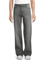 Straight-Leg Relaxed Jeans