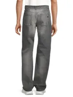 Straight-Leg Relaxed Jeans