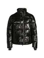 Vinyl Puffer Jacket