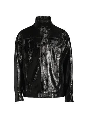 Iconic Vinyl Oversize Jacket