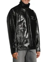 Iconic Vinyl Oversize Jacket