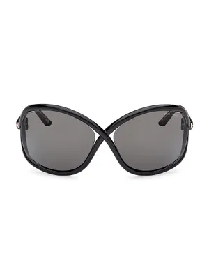Bettina 68MM Square Sunglasses