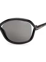 Bettina 68MM Square Sunglasses