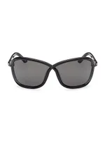 Fernanda 68MM Square Sunglasses