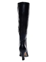 Bleeker Leather Knee-High Boots