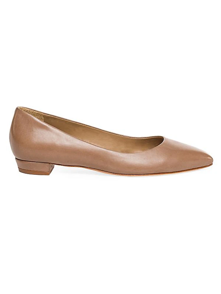 Fritz Leather Pointed Flats