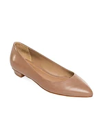 Fritz Leather Pointed Flats