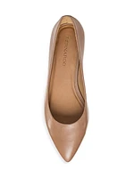 Fritz Leather Pointed Flats