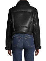 Lillia Faux Leather Jacket