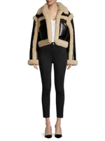 Edith Faux Leather Jacket