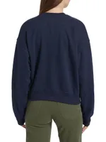 Brushed Fleece Graphic Sweatshirt