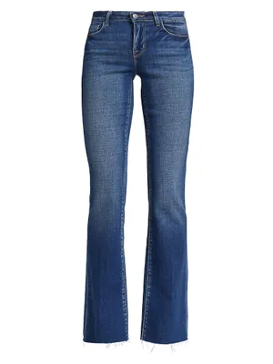 Sneeki Low-Rise Straight-Leg Jeans