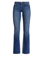 Sneeki Low-Rise Straight-Leg Jeans