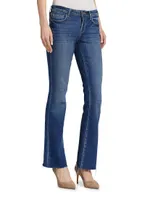 Sneeki Low-Rise Straight-Leg Jeans