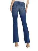 Sneeki Low-Rise Straight-Leg Jeans