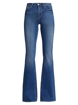 Bell High-Rise Flare Jeans