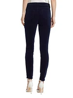 Monique Velvet Ultra High-Rise Skinny Pants