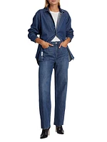 Featherweight Logan Wide-Leg Jeans