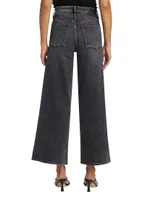 Sofie Wide-Leg Cropped Jeans