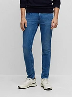 Slim-Fit Jeans In Italian Cashmere-Touch Denim