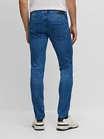 Slim-Fit Jeans In Italian Cashmere-Touch Denim