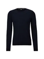 Slim-Fit Sweater In Virgin Wool