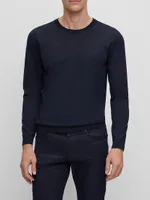 Slim-Fit Sweater In Virgin Wool