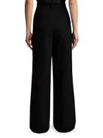 Pleated-Front Trousers