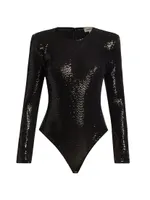 Trista Sequined Bodysuit