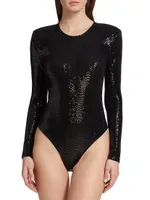 Trista Sequined Bodysuit