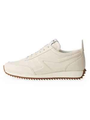 Retro Leather Runner Sneakers
