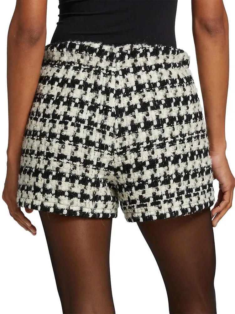 Lyle Houndstooth Shorts