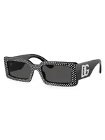 53MM Rectangular Sunglasses