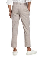 COLLECTION Plaid Cotton-Blend Trousers