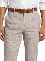 COLLECTION Plaid Cotton-Blend Trousers