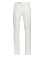 COLLECTION Linen Crease-Front Trousers