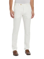 COLLECTION Linen Crease-Front Trousers