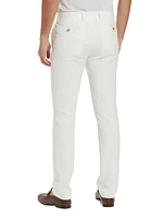 COLLECTION Linen Crease-Front Trousers