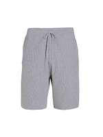 COLLECTION Cotton Rib-Knit Shorts